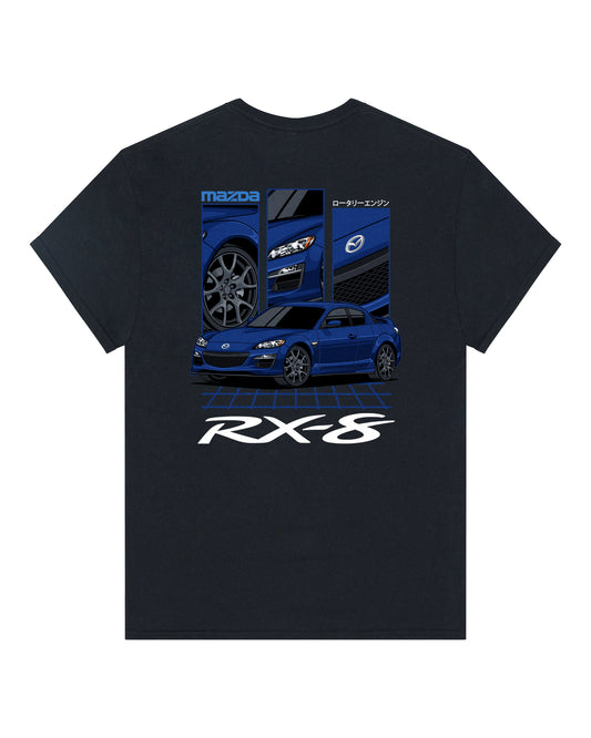 Mazda RX-8 GT Blue (R3) - GRID - T-SHIRT
