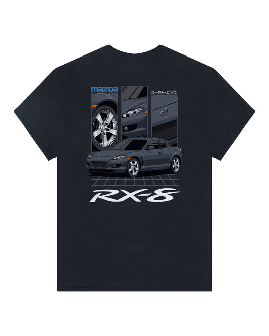 Mazda RX-8 Series 1 Grey - GRID - T-SHIRT