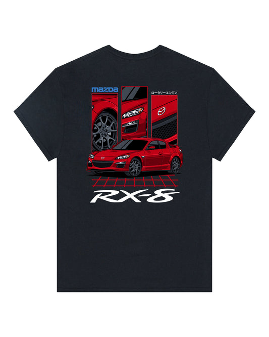 Mazda RX-8 GT Red (R3) - GRID - T-SHIRT