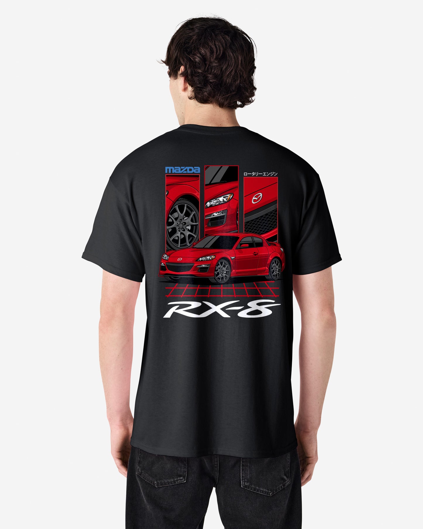 Mazda RX-8 GT Red (R3) - GRID - T-SHIRT