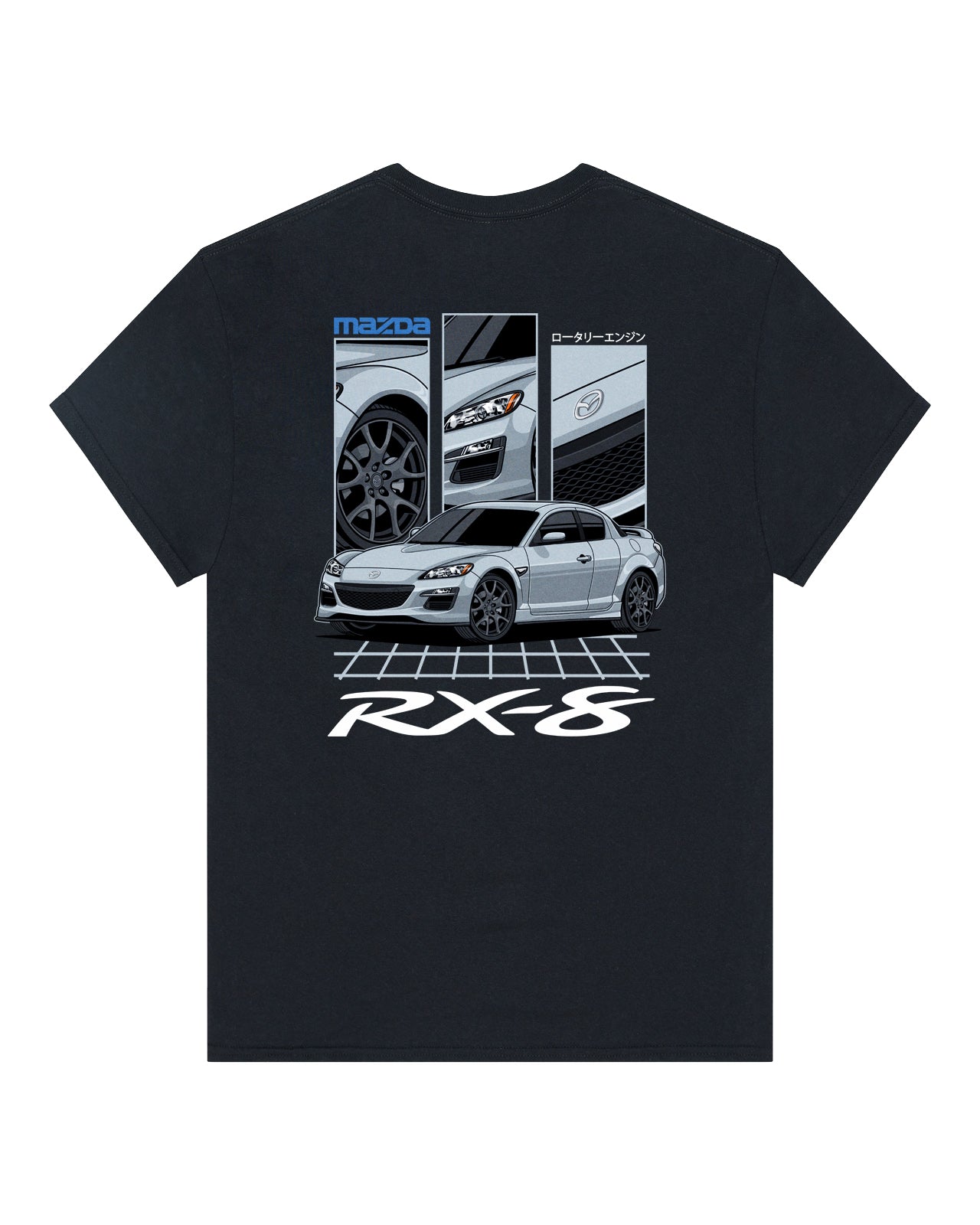 Mazda RX-8 GT Silver (R3) - GRID - T-SHIRT