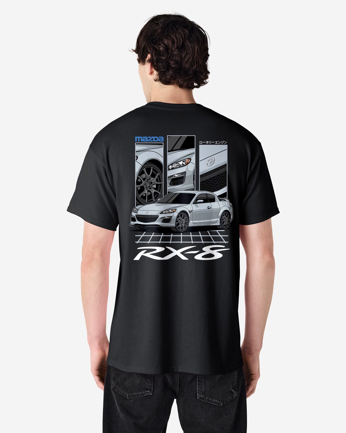 Mazda RX-8 GT Silver (R3) - GRID - T-SHIRT