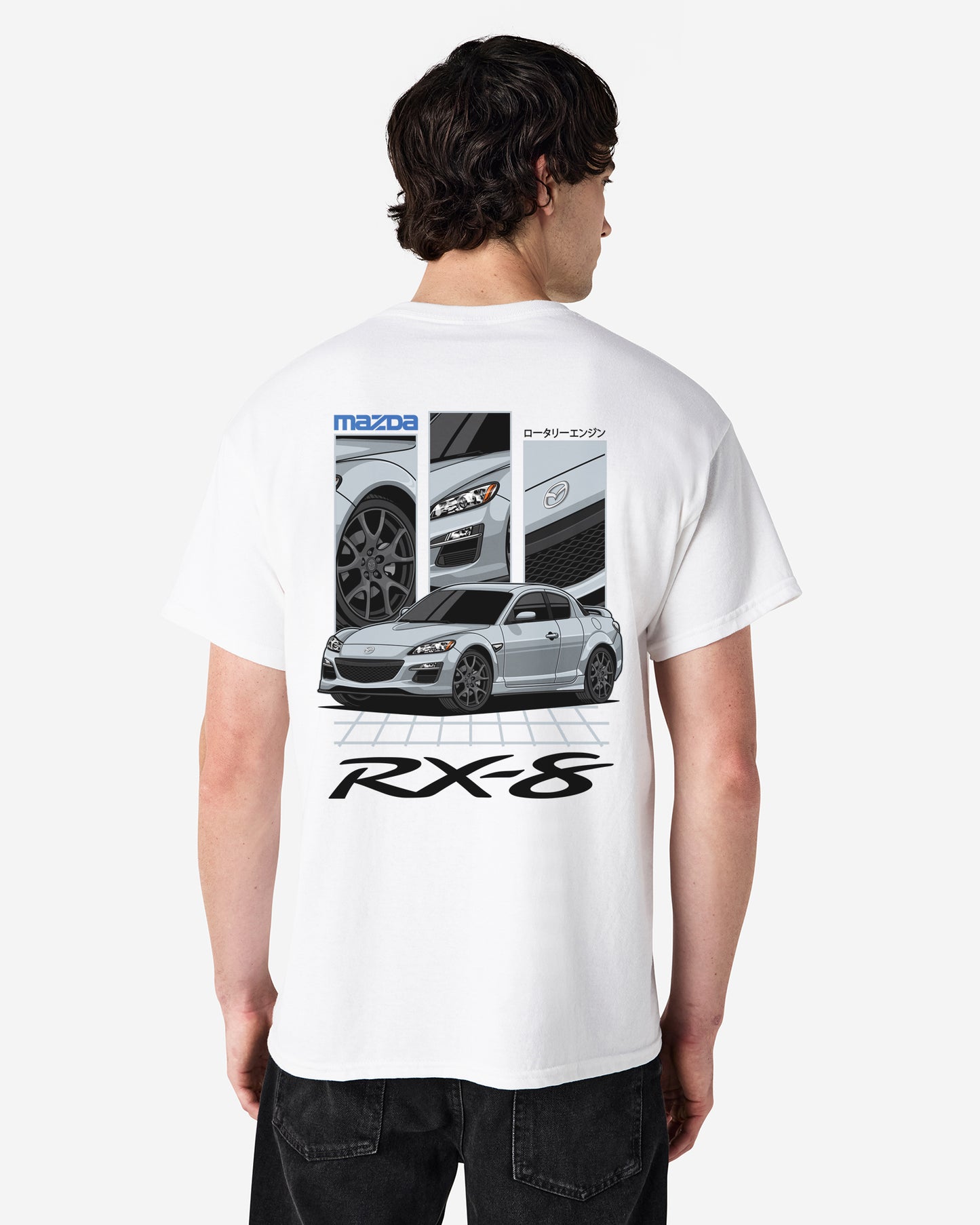 Mazda RX-8 GT Silver (R3) - GRID - T-SHIRT