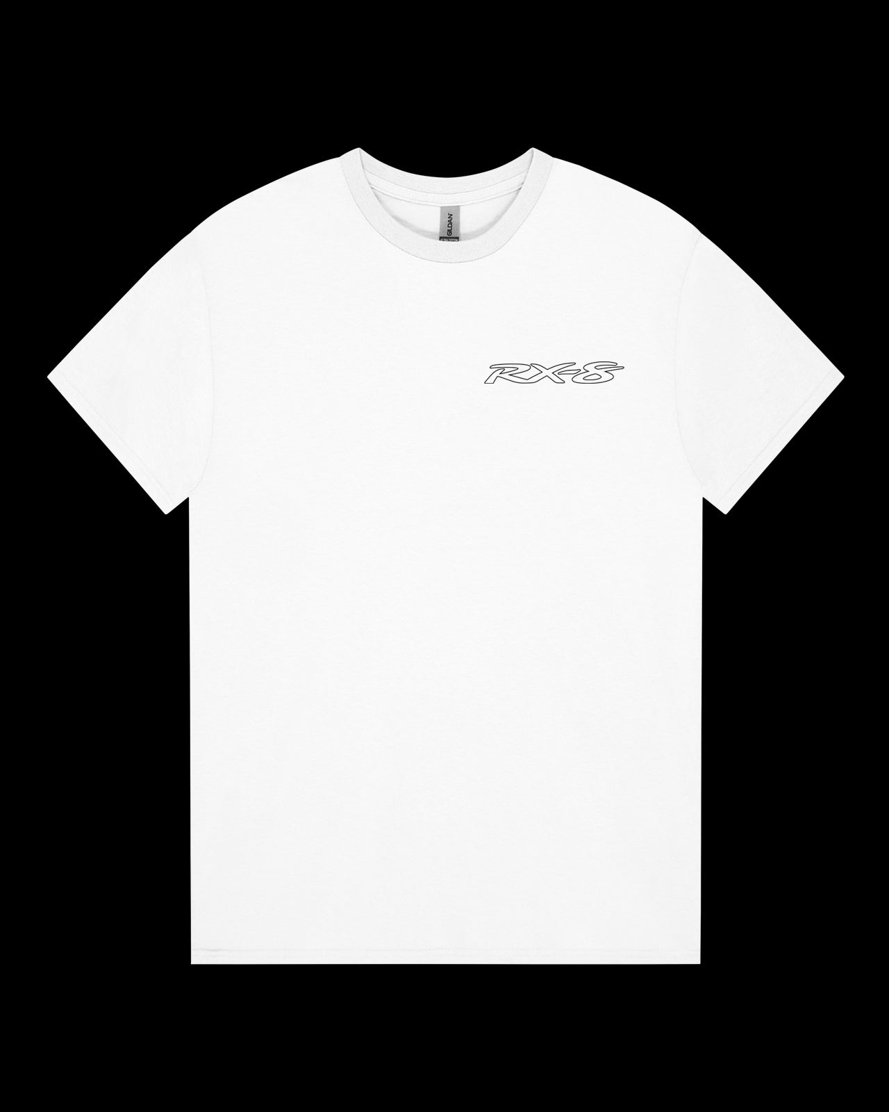 Mazda RX-8 Series 1 Red - Radial Rays - T-SHIRT